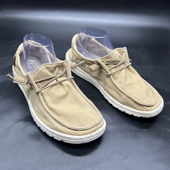 Hey Dude Wendy Chestnut Loafers Womens Size 9 Casual Comfort Shoes Lightweight - Picture 1 of 13